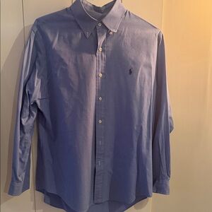 Ralph Lauren Light Blue Button-Down Dress Shirt